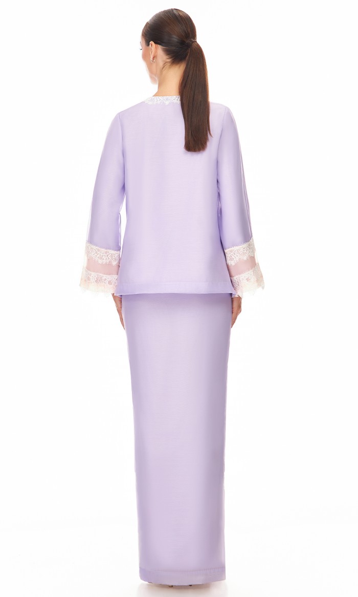 Ameelya Kurung in Light Purple