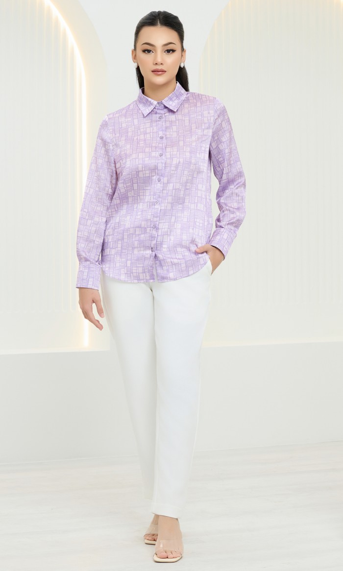 Bailey Top in Light Purple