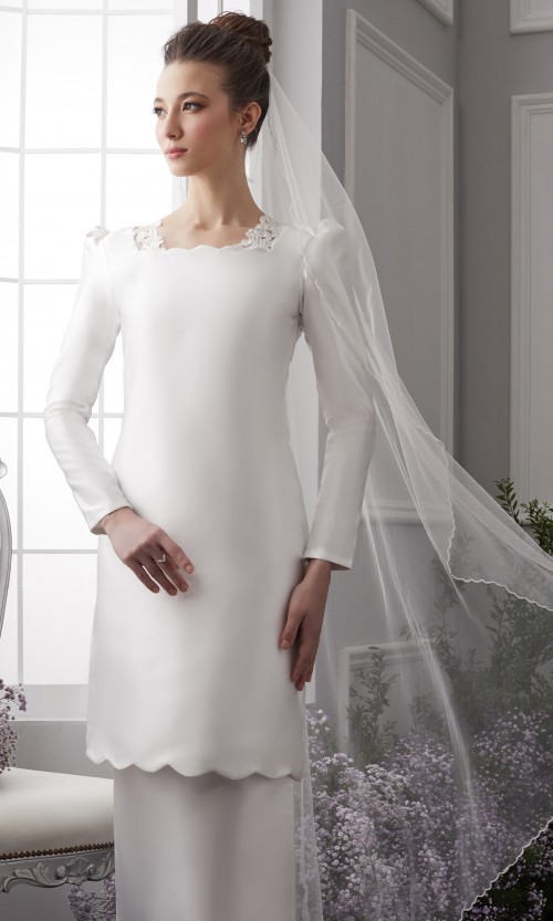 Belinda Brides in Off White (AS-IS)