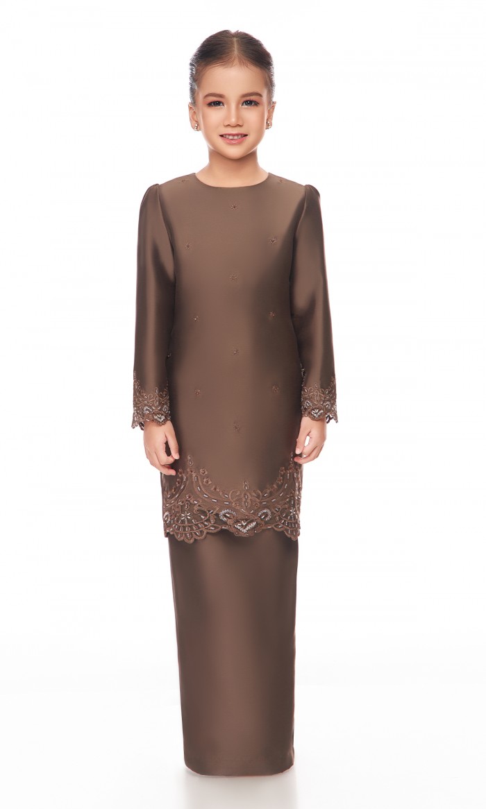 Claudia Kurung Kids in Rich Brown