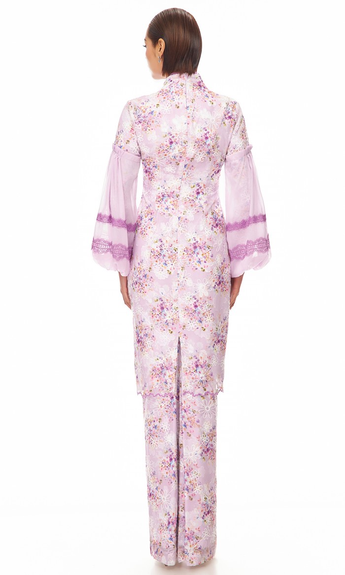 Eirlys Kurung in Lilac