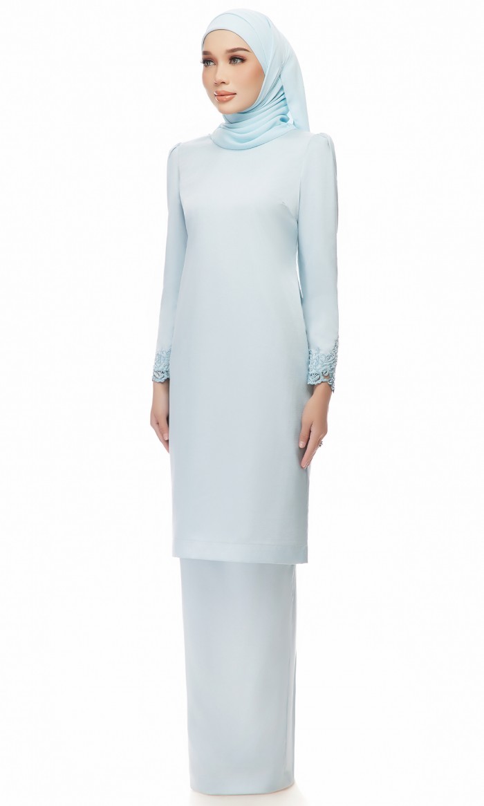 Fedora Kurung 3.0 in Blizzard Blue