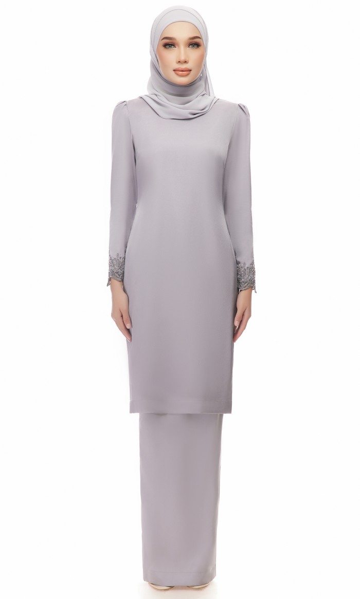 Fedora Kurung 3.0 in Gentle Grey