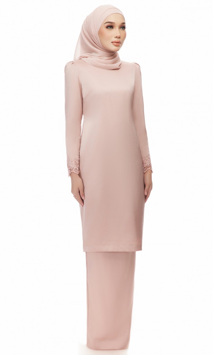 Fedora Kurung 3.0 in Cloud Pink