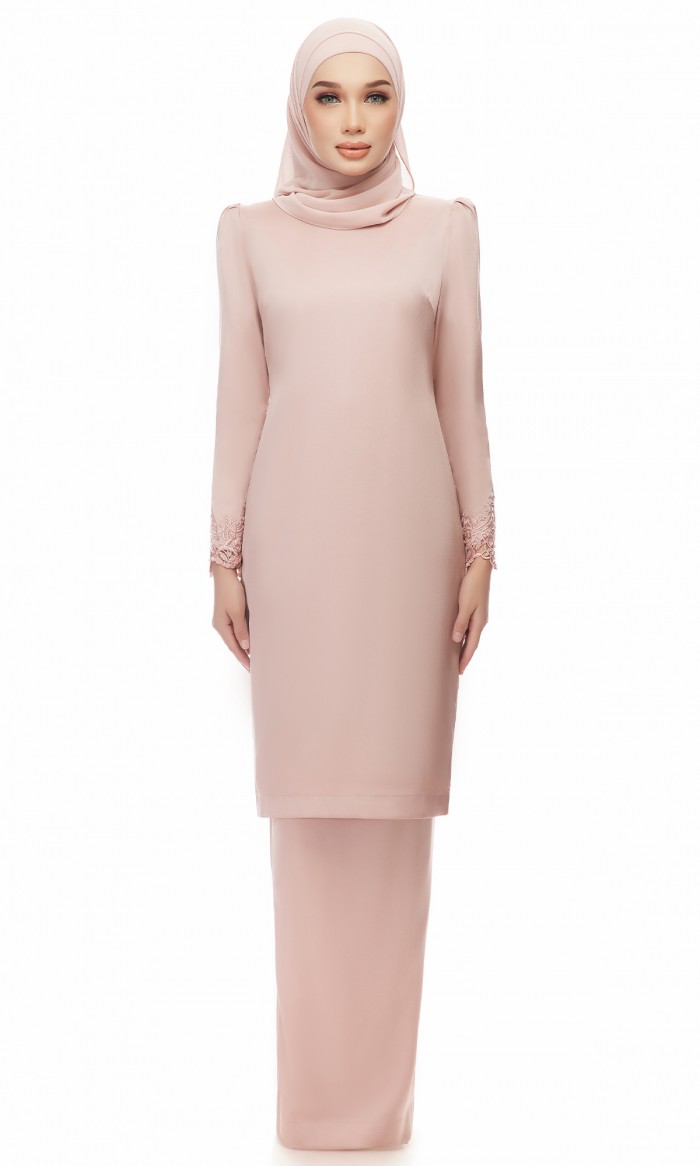 Fedora Kurung 3.0 in Cloud Pink