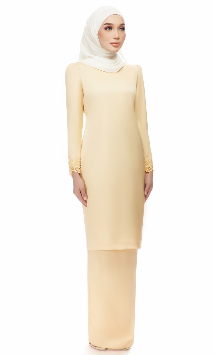 Fedora Kurung 3.0 in Naples Yellow