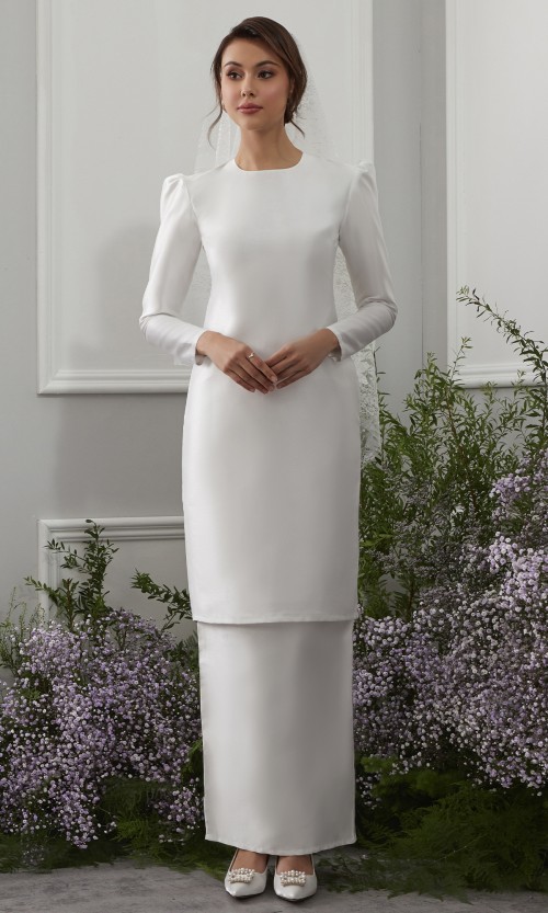 Flavia Brides 2.0 in White (AS-IS)