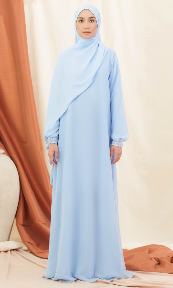 Irena Dress in Powder Blue (AS-IS)