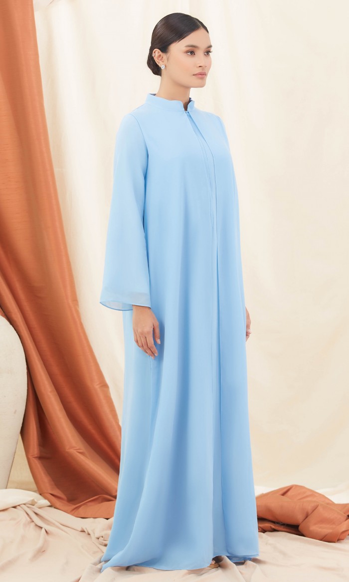 Leanis Dress in Cerulean Blue (AS-IS)