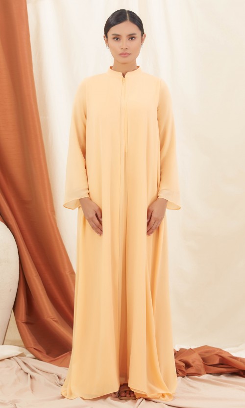 Leanis Dress in Candlelight Orange (AS-IS)