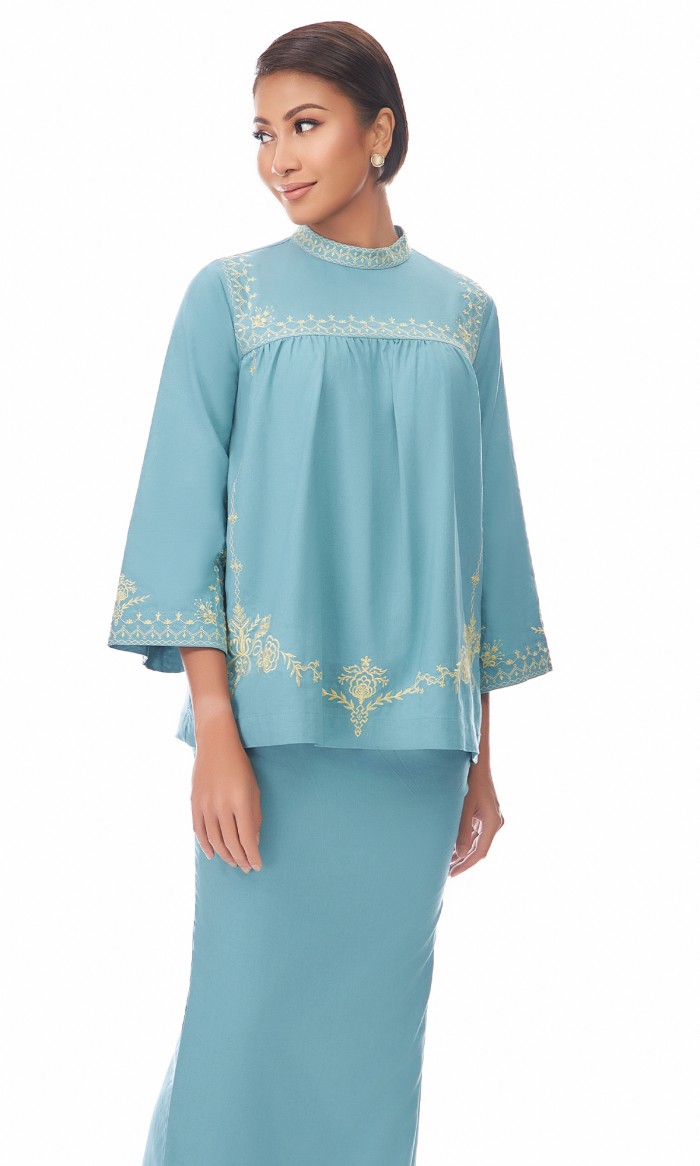 Maude Kurung in Genoa Green