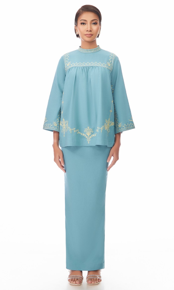 Maude Kurung in Genoa Green