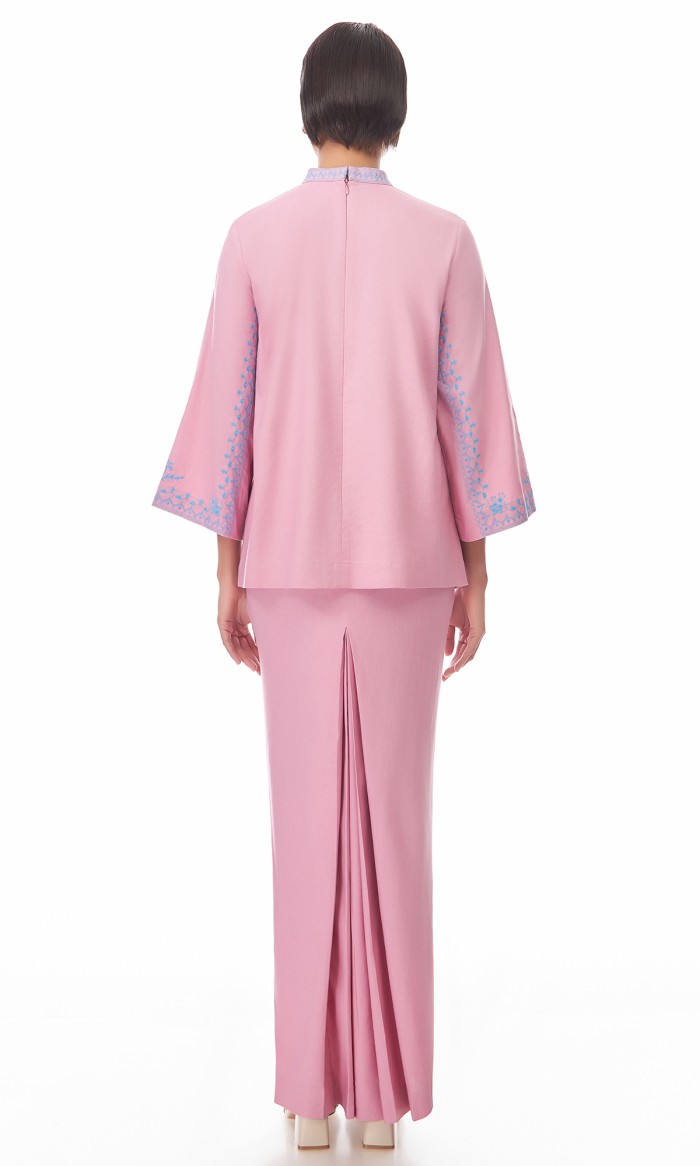 Maude Kurung in Ballerina Pink