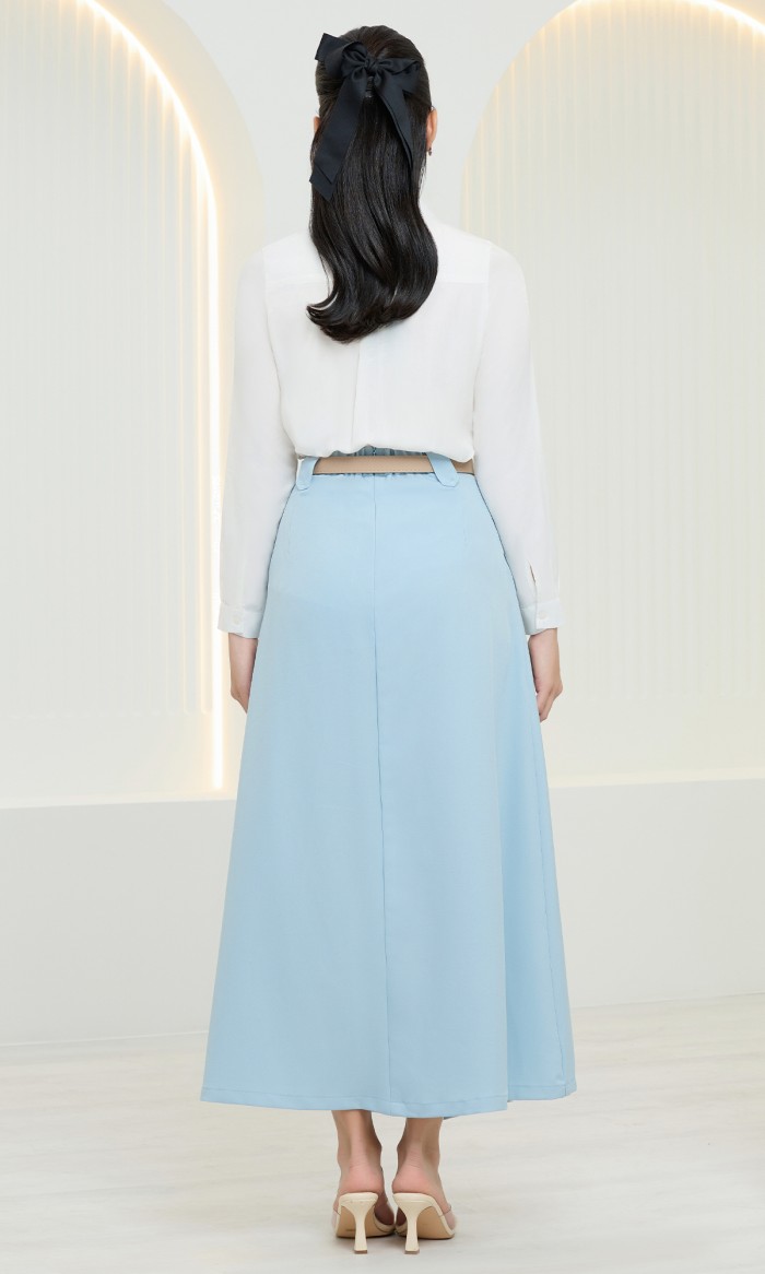 Medea Skirt in Blizzard Blue