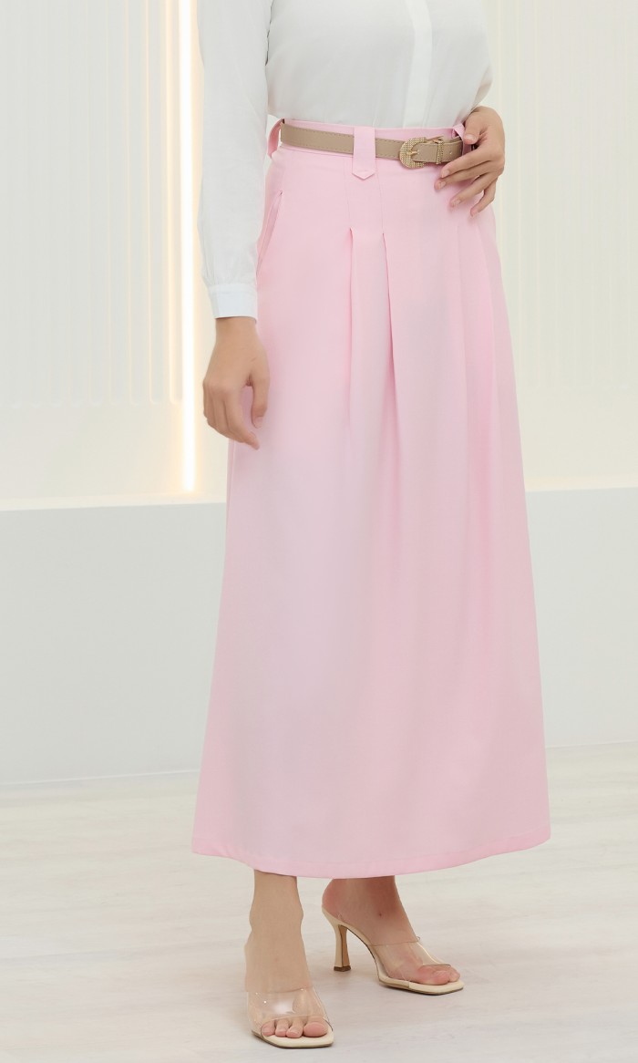 Medea Skirt in Light Pink