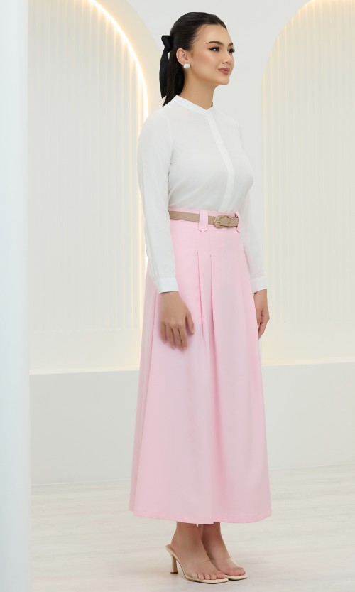 Medea Skirt in Light Pink