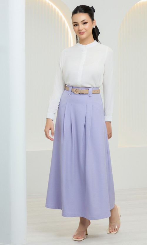 Medea Skirt in Light Purple