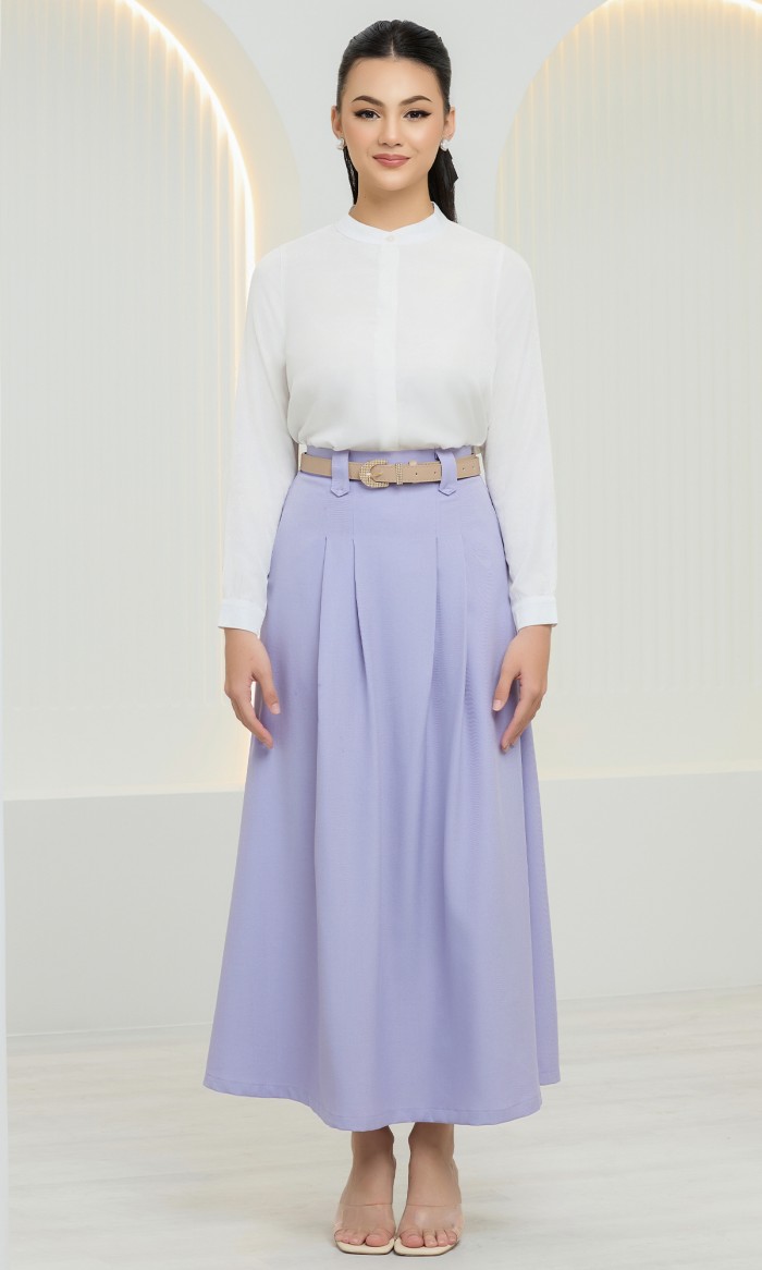 Medea Skirt in Light Purple