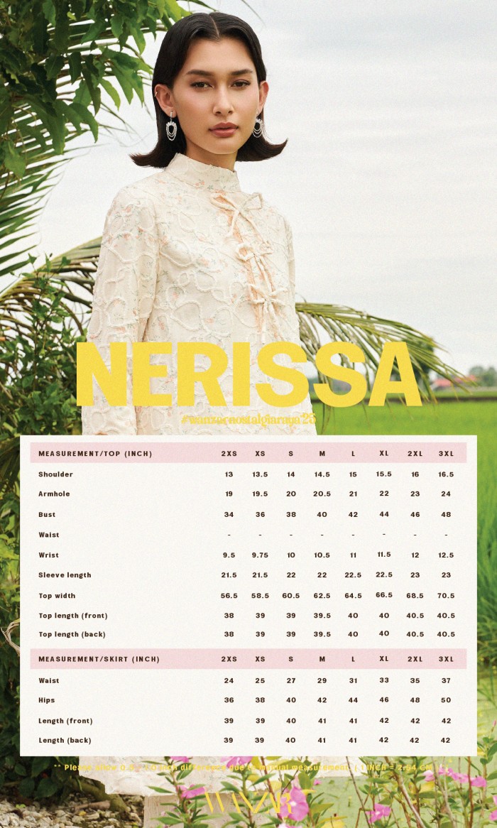 Nerissa Kurung in Baby Pink