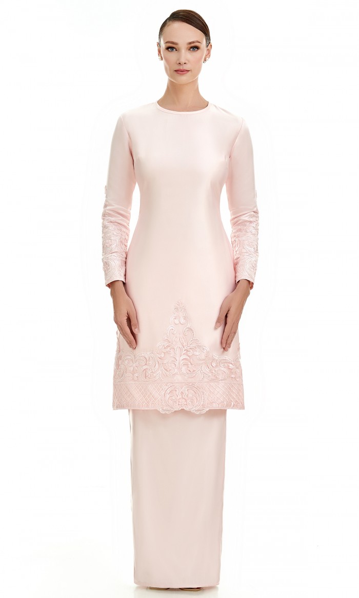 Naefelli Kurung in Pale Pink (AS-IS)