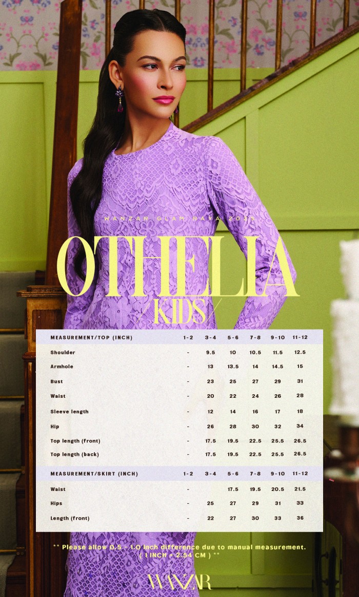 Othelia Kurung Kids in Lilac Breeze