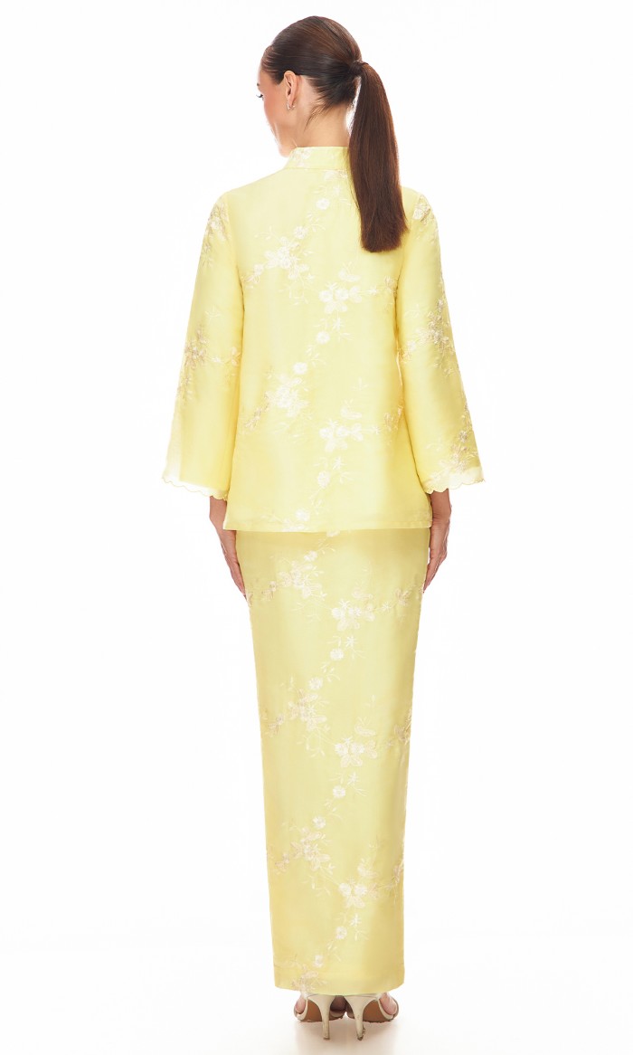 Petra Kurung in Yellow