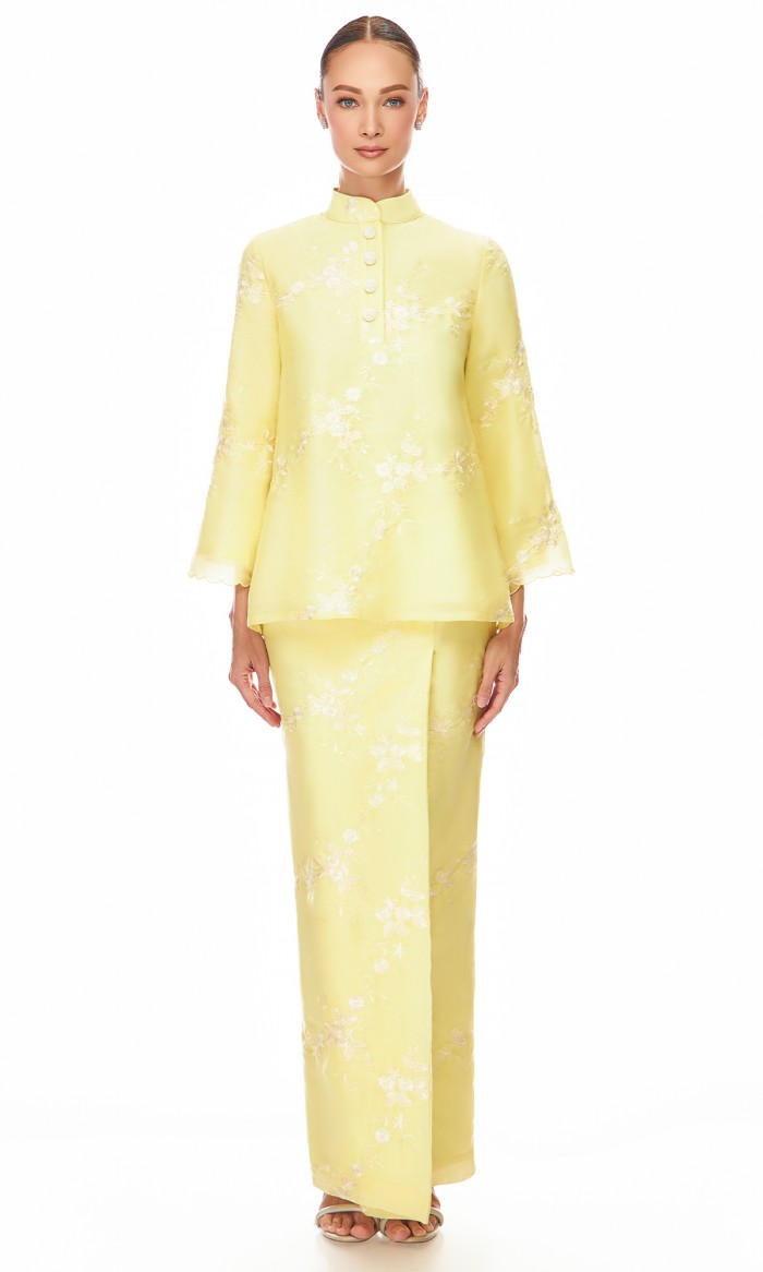 Petra Kurung in Yellow