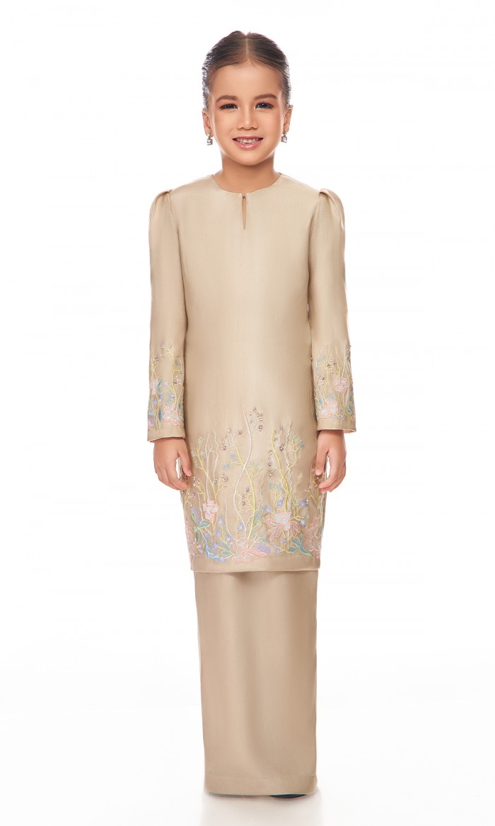 Sephia Kurung Kids in Desert Sand