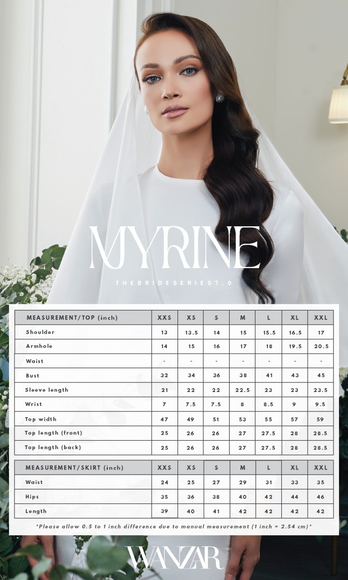 Myrine Brides in Pearl White (AS-IS)