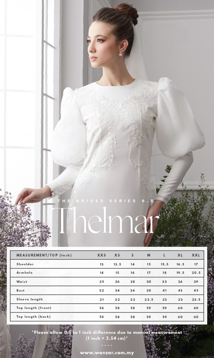 Thelmar Dress In White (AS-IS)