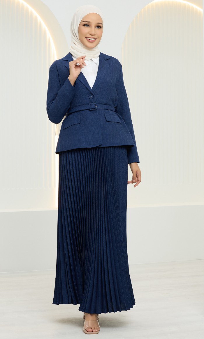 Tihani Suit in Denim Blue