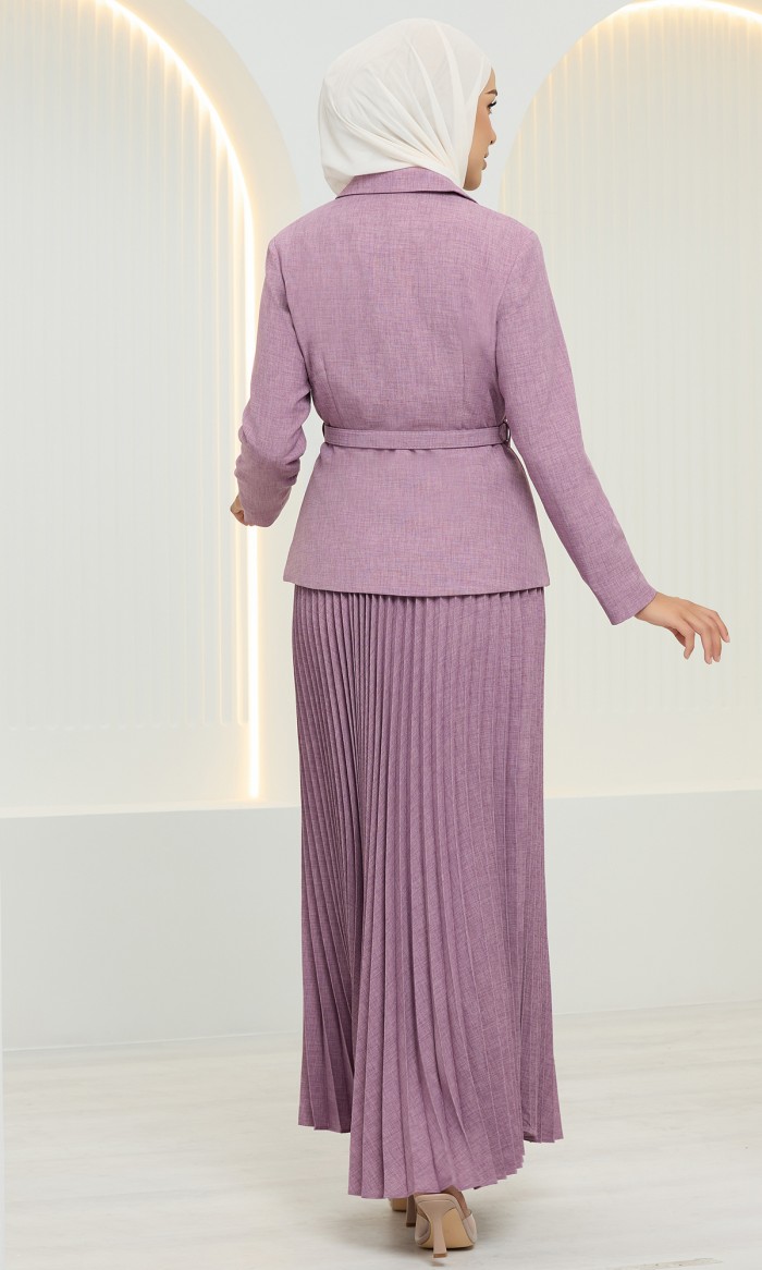 Tihani Suit in Faded Purple