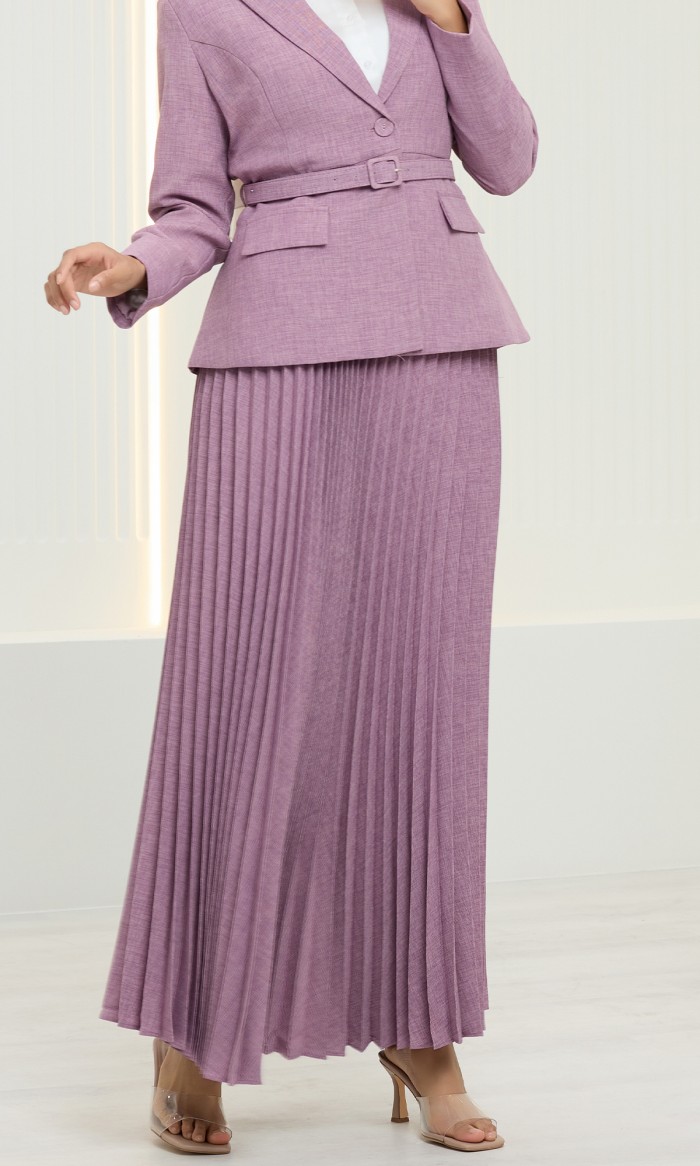 Tihani Suit in Faded Purple