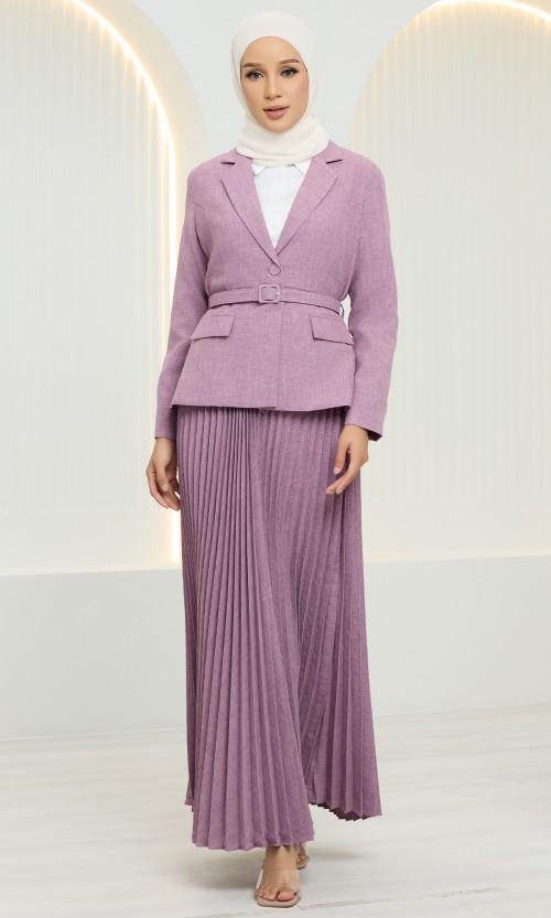 Tihani Suit in Faded Purple