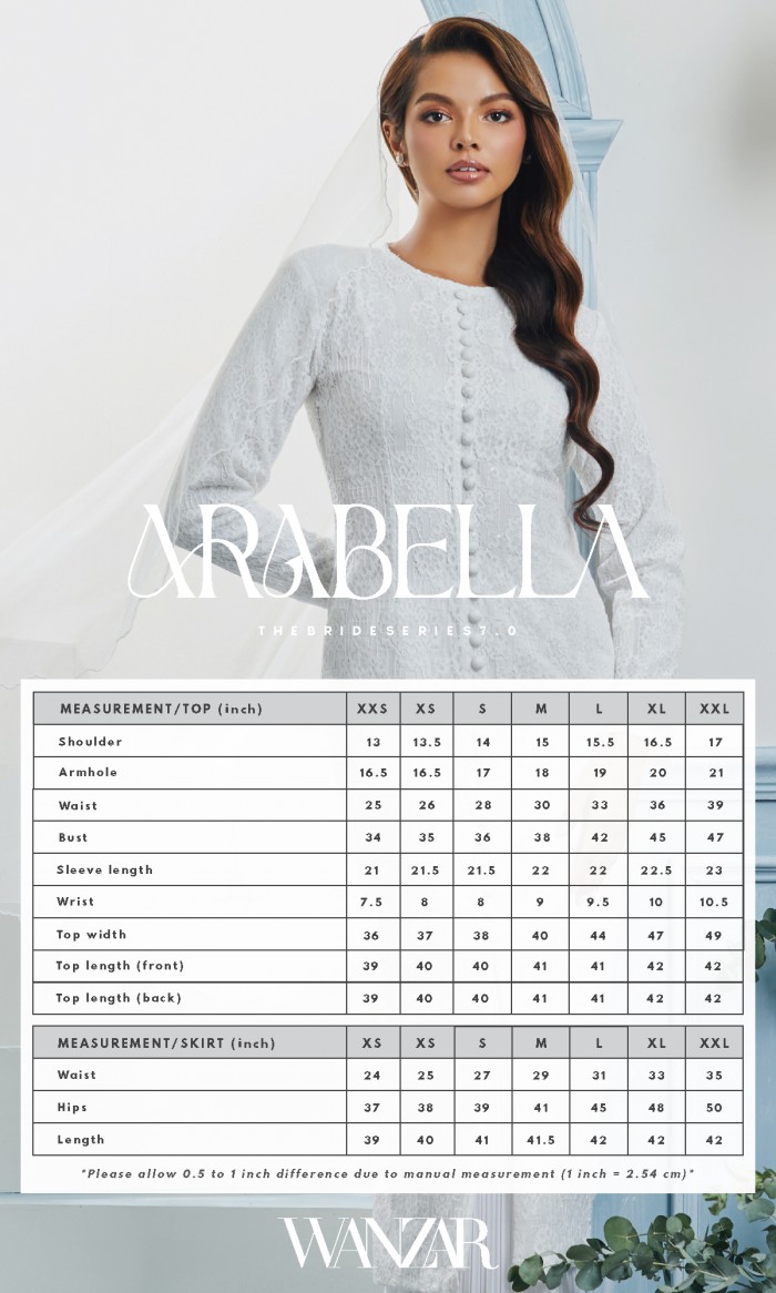 Arabella Brides in White (AS-IS)