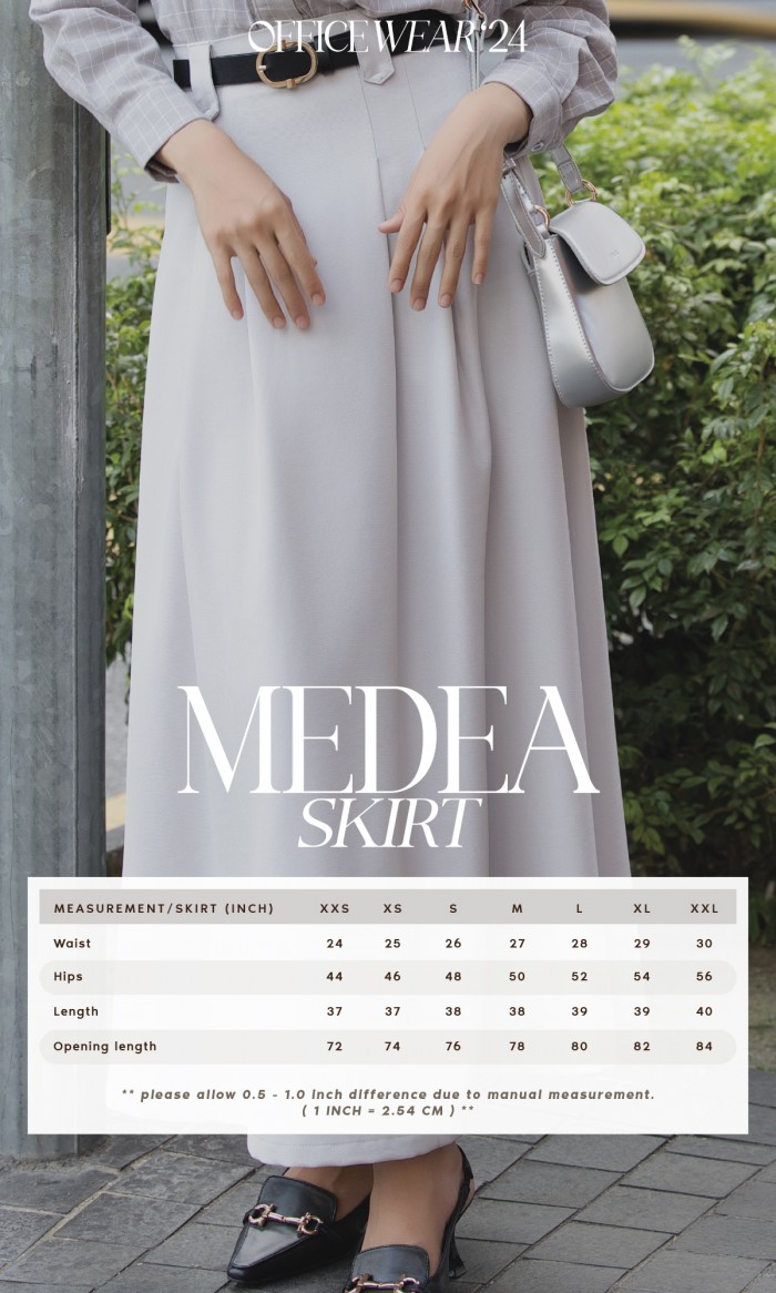 Medea Skirt in Grey