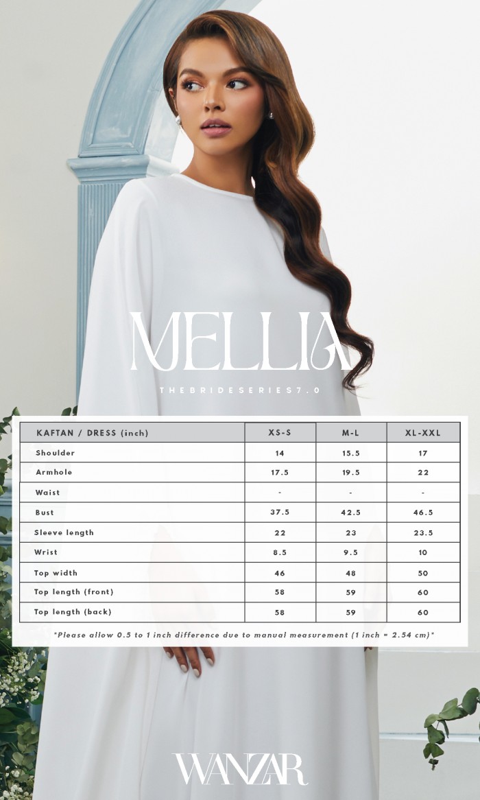 Melia Brides in Off White (AS-IS)