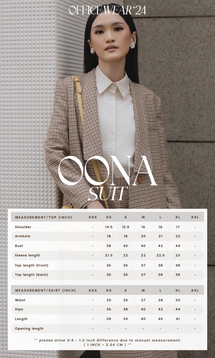 Oona Suit in Cloudy Black