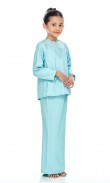 Adara Kurung Kids in Sapphire Blue (AS-IS)