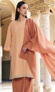 Bidasari Kurung in Savanna Orange