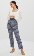 Bronte Crop Pants in Dark Blue