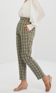 Bronte Crop Pants in Olive Green