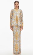 Janeyce Kurung in Butter Yellow