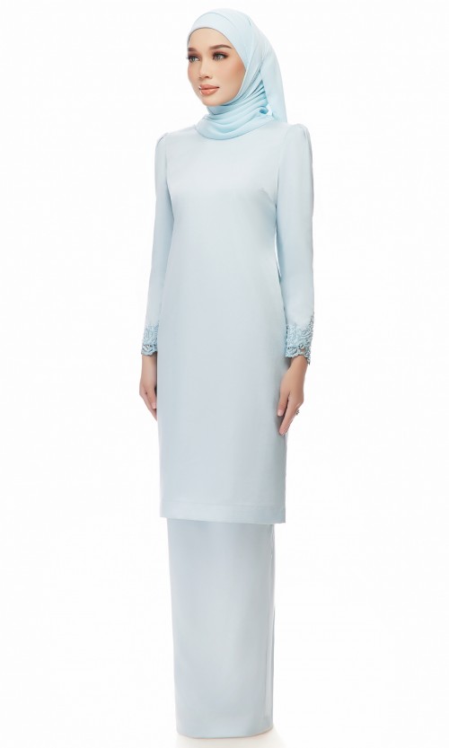 Fedora Kurung 3.0 in Blizzard Blue