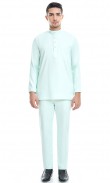 Fahaad Baju Melayu in Light Mint Green