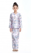 Juweena Kurung Kids in Mauve Shadow