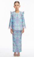 Janeyce Kurung Kids in Baby Blue