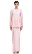 Myrine Kurung in Blush Pink