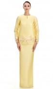 Rossie Kurung in Glaze Yellow