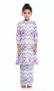 Sierra Kurung Kids in Orchid Violet